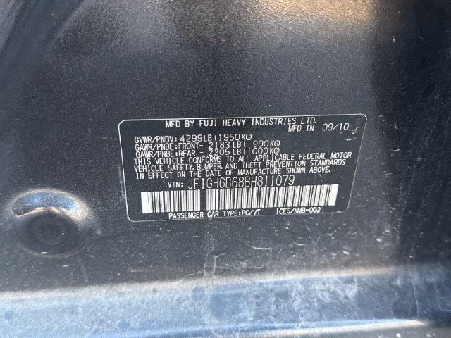 Used 2011 Subaru Impreza 2.5i Premium w/ PWR Moonroof Value Pkg AWD/4WD image 24