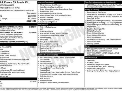 Used 2024 Buick Encore GX Avenir w/ Avenir Technology Package FWD image 5