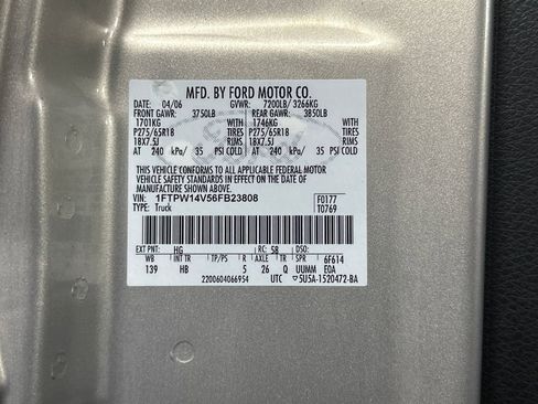 Used 2006 Ford F150 Lariat AWD/4WD image 14
