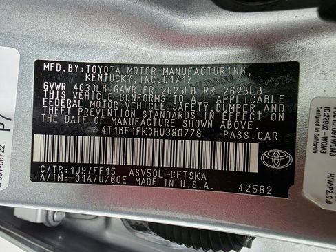 Used 2017 Toyota Camry SE image 36