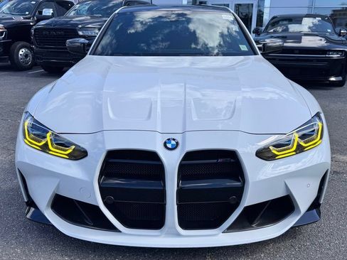 Used 2024 BMW M3 w/ M Carbon Exterior Package RWD image 2