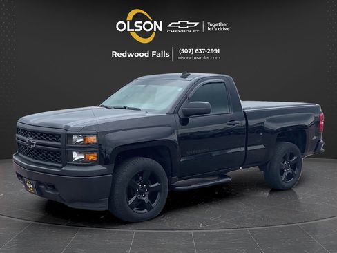 Used 2015 Chevrolet Silverado 1500 W/T w/ Black Out Edition AWD/4WD image 1