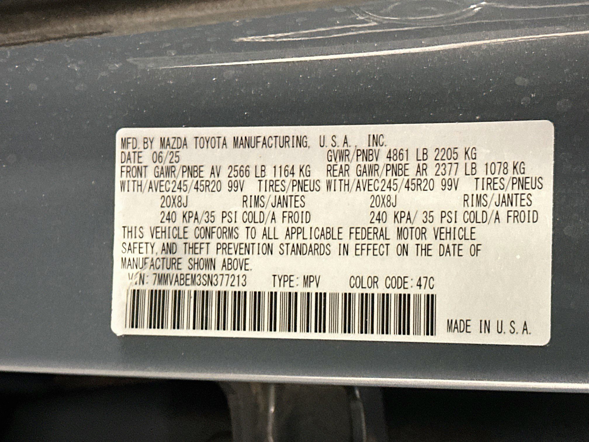 Used 2025 MAZDA CX-50 AWD 2.5 S w/ Premium Plus Pkg image 12