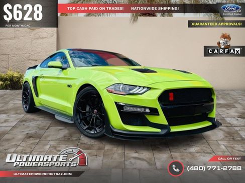 Used 2020 Ford Mustang GT Premium w/ Carbon Sport Interior Package RWD image 85