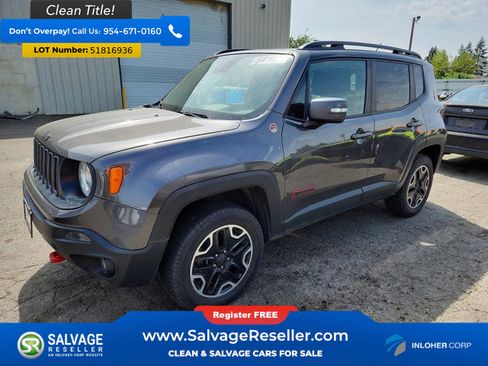 Used 2017 Jeep Renegade Trailhawk w/ Premium Trailhawk Package AWD/4WD image 1