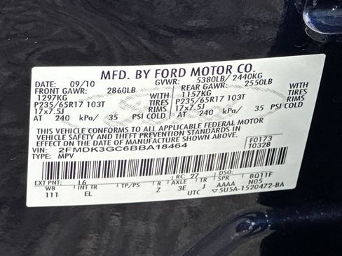 Used 2011 Ford Edge SE w/ 101A Rapid Spec Order Code FWD image 15