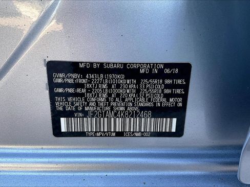 Used 2019 Subaru Crosstrek 2.0i Limited w/ Moonroof Package AWD/4WD image 16