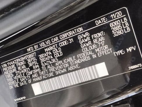 Used 2021 Volvo XC90 T6 Momentum w/ Climate Package AWD/4WD image 14