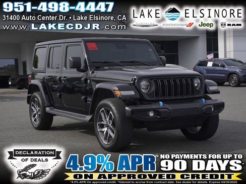 Used 2024 Jeep Wrangler Unlimited w/ Technology Group image 1