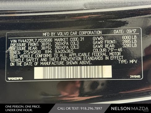 Used 2018 Volvo XC90 T6 Inscription w/ Convenience Package AWD/4WD image 52