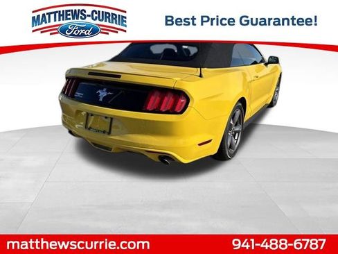 Used 2015 Ford Mustang Convertible w/ Equipment Group 051A RWD image 4