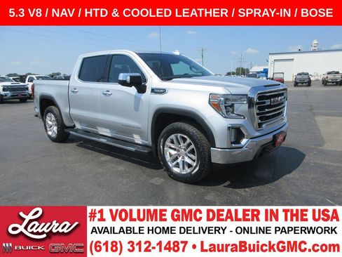 Used 2019 GMC Sierra 1500 SLT w/ SLT Premium Plus Package AWD/4WD image 1