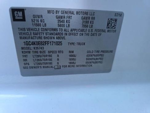 Used 2015 Chevrolet Silverado 3500 LTZ w/ Duramax Plus Package image 8