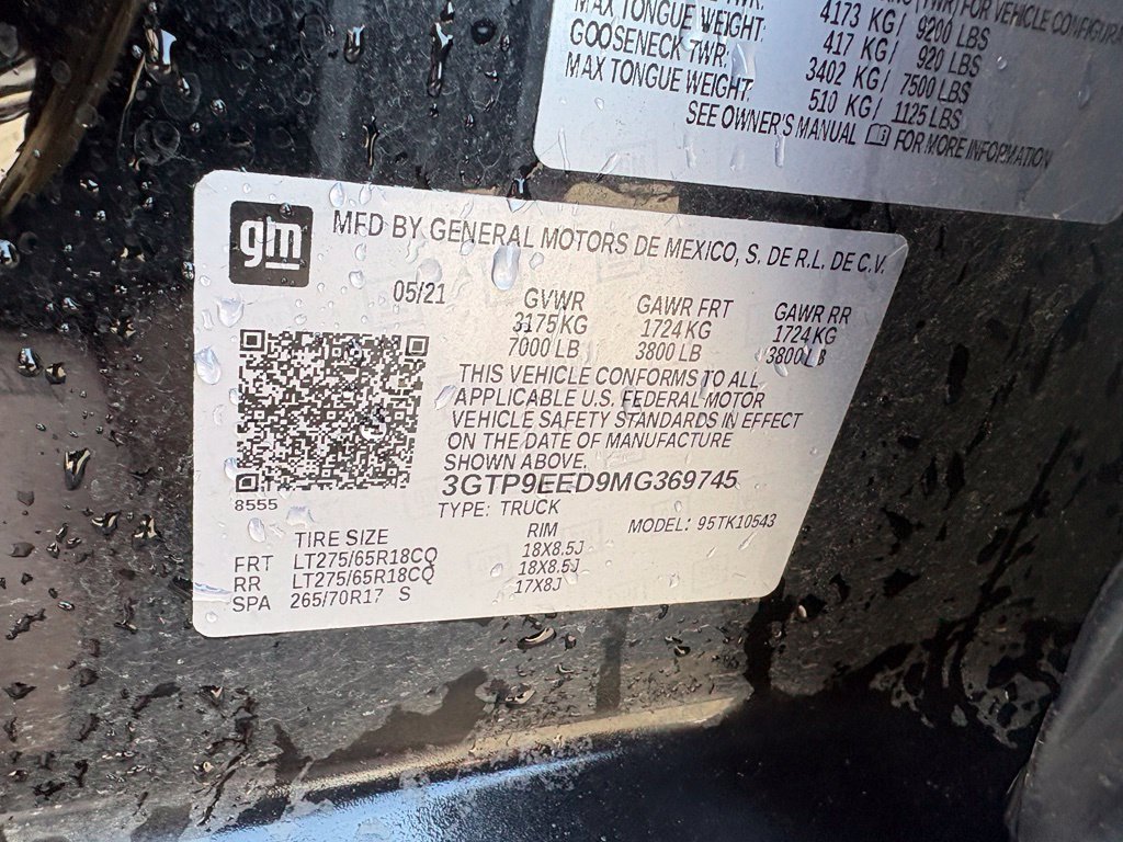 Used 2021 GMC Sierra 1500 AT4 AWD/4WD image 32