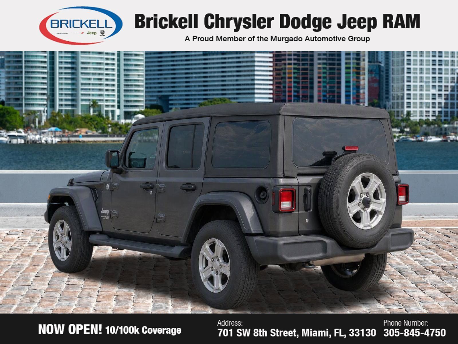 Used 2018 Jeep Wrangler Unlimited Sport S AWD/4WD image 3
