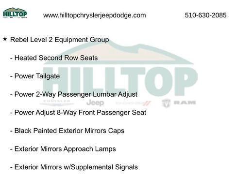 New 2026 RAM 1500 Rebel w/ Rebel Level 2 Equipment Group image 15