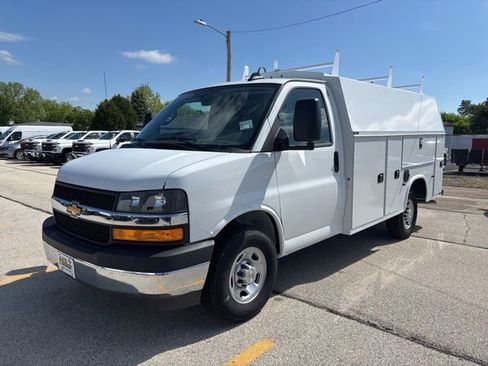 New 2024 Chevrolet Express 3500 w/ Power Convenience Package RWD image 1