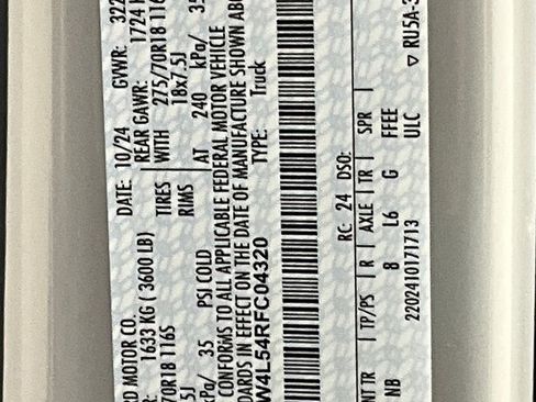 Used 2024 Ford F150 Tremor w/ Equipment Group 402A High AWD/4WD image 11