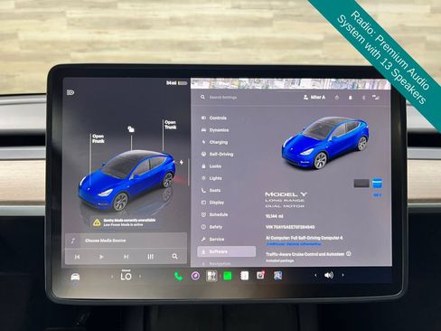 Used 2025 Tesla Model Y Long Range AWD/4WD image 4