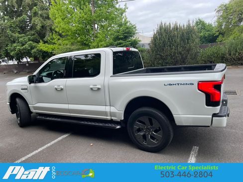 Used 2023 Ford F150 Lightning Lariat w/ Tow Technology Package AWD/4WD image 8