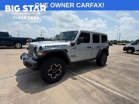 Used 2023 Jeep Wrangler Unlimited Rubicon 4xe w/ Cold Weather Group AWD/4WD image 1