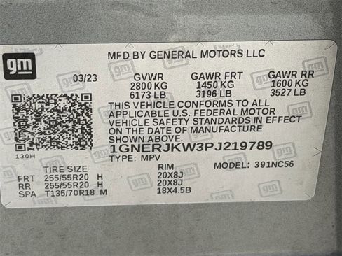 Certified 2023 Chevrolet Traverse RS image 33