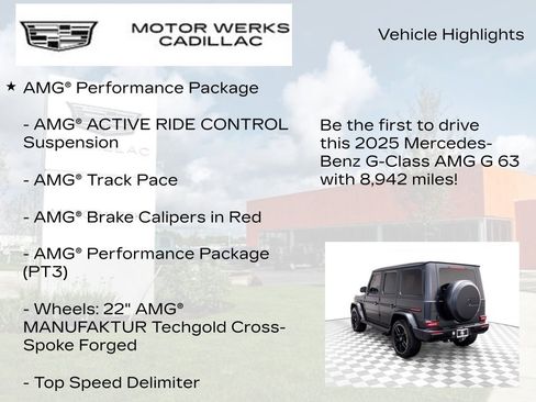 Used 2025 Mercedes-Benz G 63 AMG 4MATIC image 13