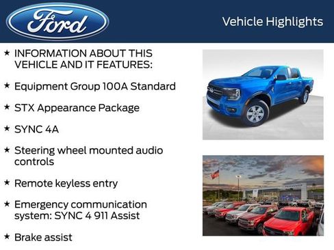 New 2025 Ford Ranger XL image 4