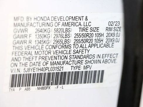 Certified 2023 Acura MDX SH-AWD w/ Technology Package image 41