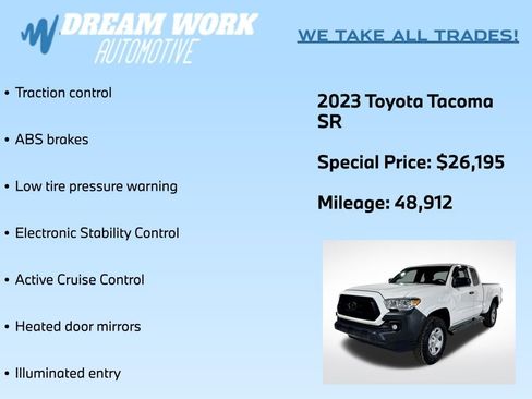 Used 2023 Toyota Tacoma SR image 2