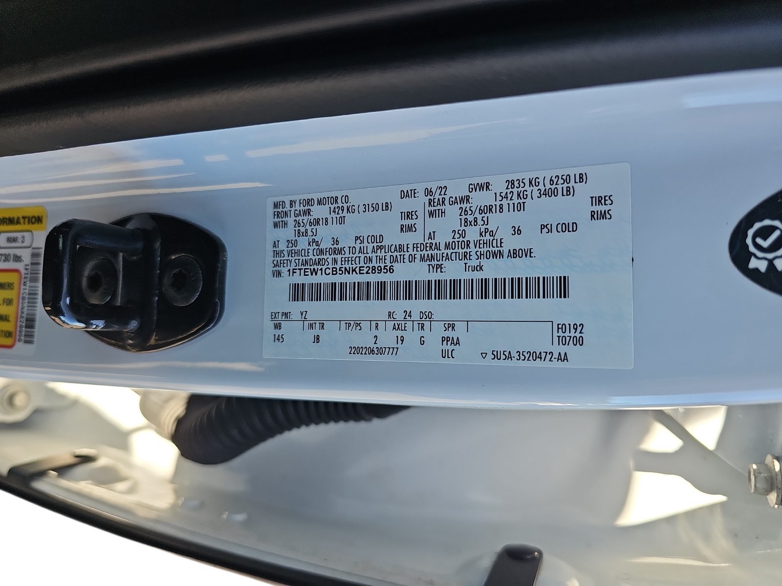 Used 2022 Ford F150 XL w/ STX Appearance Package RWD image 32