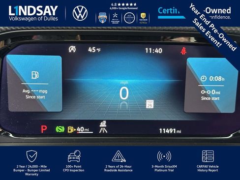 Certified 2025 Volkswagen Atlas Cross Sport SEL Premium R-Line image 26