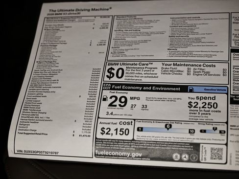 New 2026 BMW X3 xDrive30 w/ Premium Package image 40