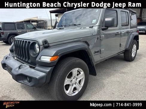 Used 2022 Jeep Wrangler Unlimited Sport AWD/4WD image 1