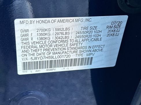 Used 2020 Acura MDX w/ Technology Package image 31