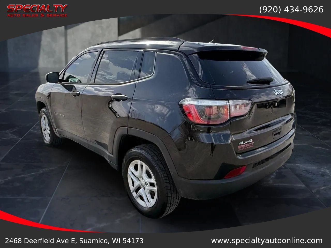 Used 2018 Jeep Compass Sport w/ Cold Weather Group AWD/4WD image 8