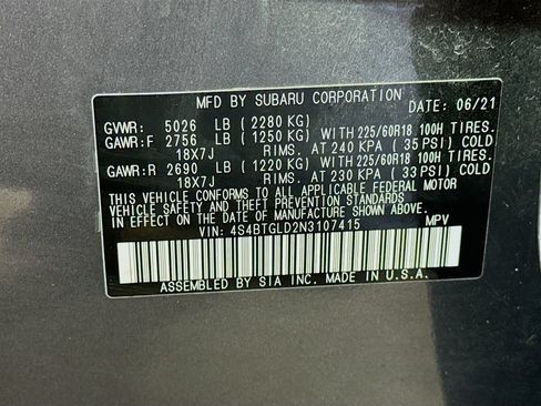 Used 2022 Subaru Outback Onyx Edition XT w/ Popular Package #2 AWD/4WD image 42