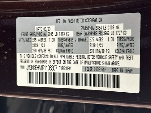 Used 2024 MAZDA CX-90 Plug-In Hybrid w/ Premium Plus AWD/4WD image 12