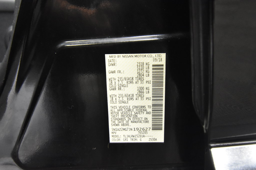 Used 2018 Nissan Murano SL FWD image 24