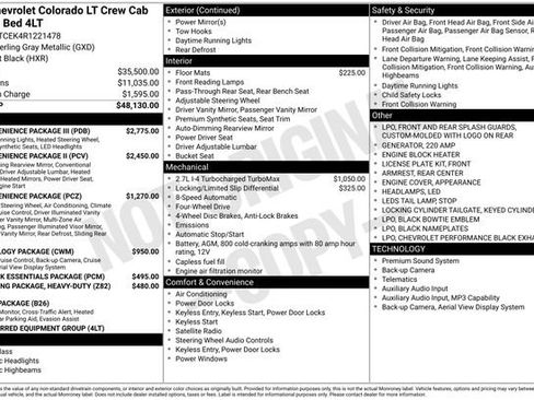 Used 2024 Chevrolet Colorado LT w/ LT Convenience Package III AWD/4WD image 4
