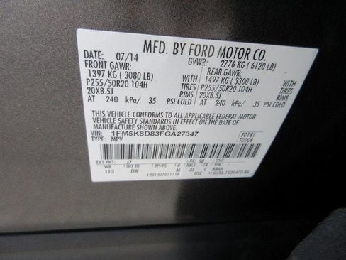 Used 2015 Ford Explorer XLT w/ Equipment Group 202A AWD/4WD image 41