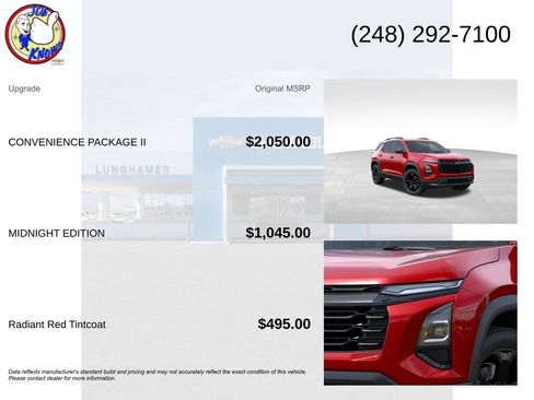 New 2026 Chevrolet Equinox LT w/ Convenience Package II FWD image 5