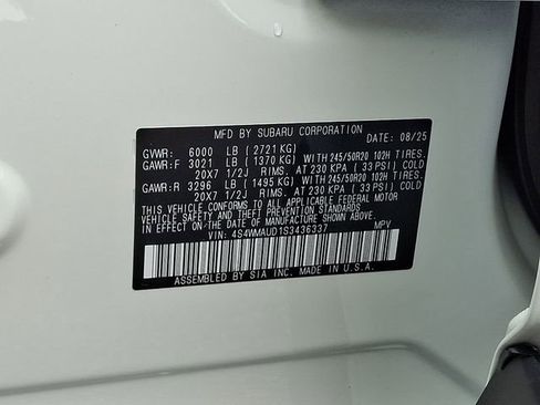 Used 2025 Subaru Ascent Touring image 31