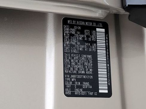 New 2026 Nissan Rogue Platinum image 14