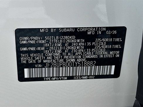 New 2026 Subaru Outback Premium image 31