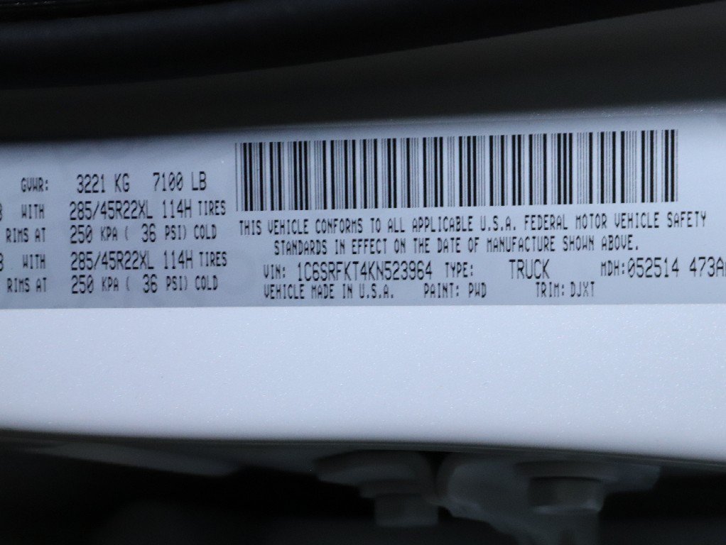 Used 2019 RAM 1500 Limited AWD/4WD image 26