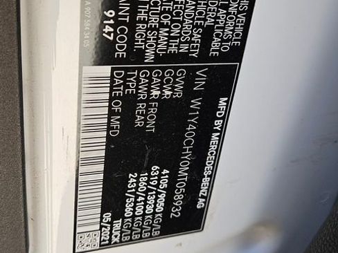 Used 2021 Mercedes-Benz Sprinter 2500 image 25