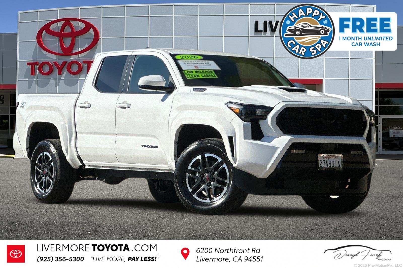 Certified 2026 Toyota Tacoma TRD Sport AWD/4WD image 1