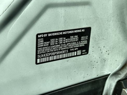 Used 2023 BMW X3 sDrive30i w/ Convenience Package image 25