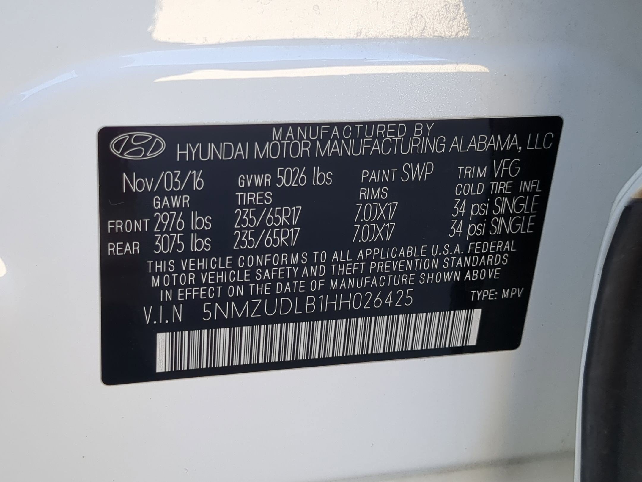 Used 2017 Hyundai Santa Fe Sport AWD/4WD image 30